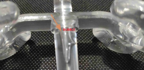 Transparent discount molding material