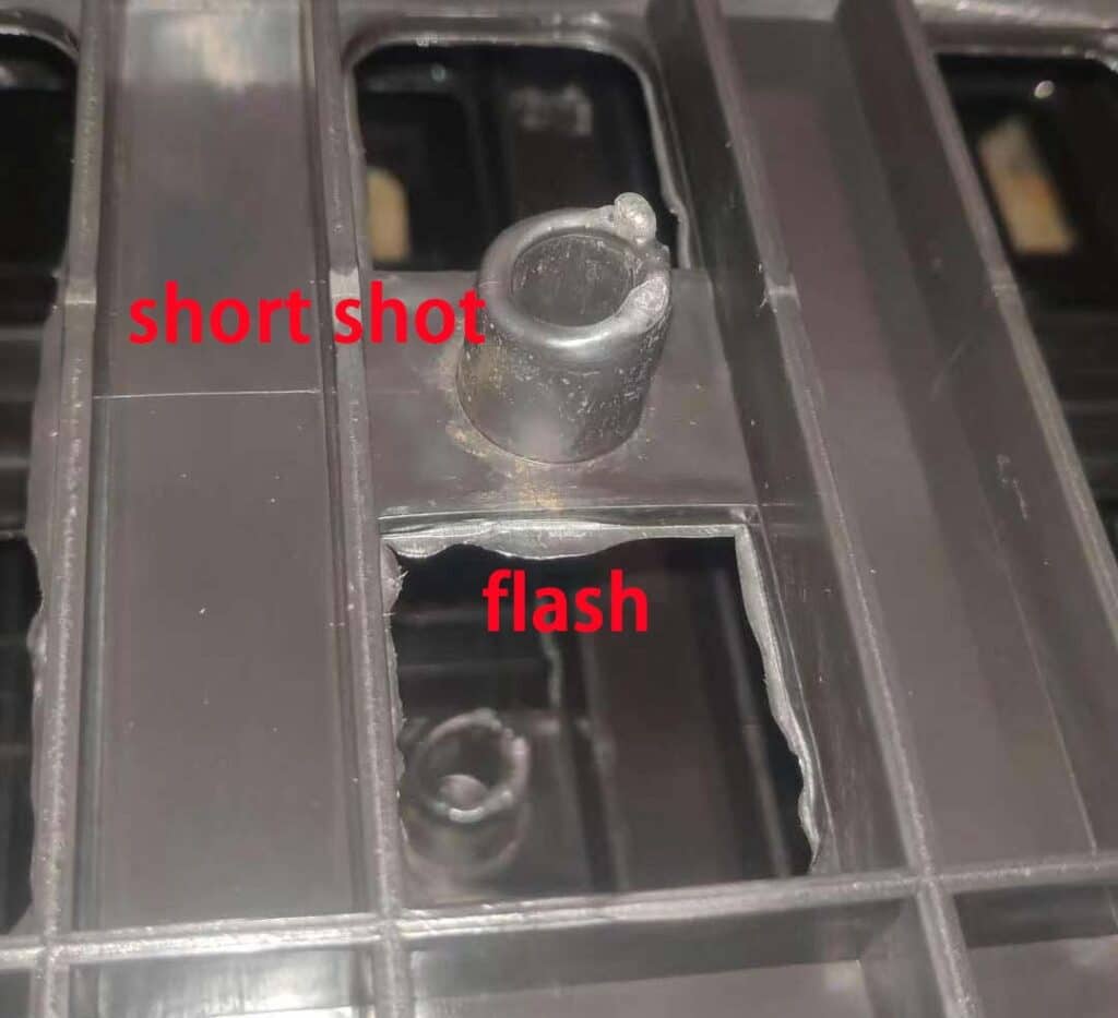 flash of injection molding