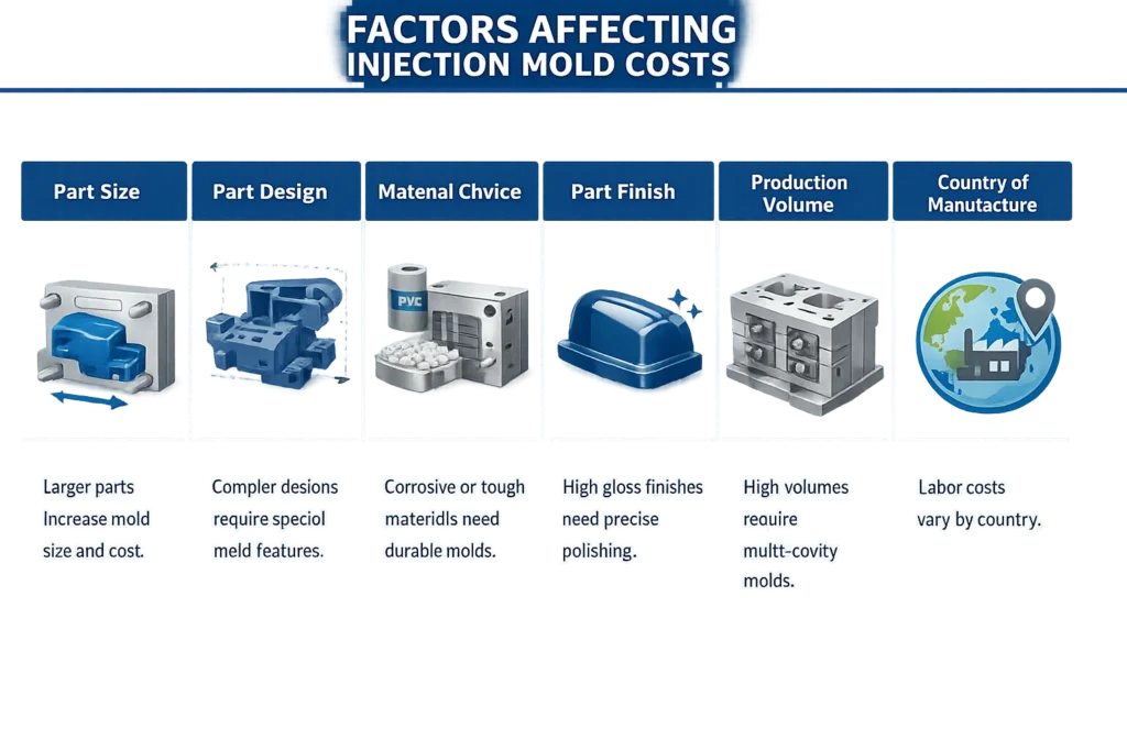 injection molding cost factors