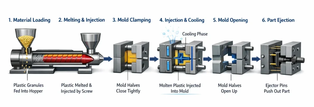full injection molding process