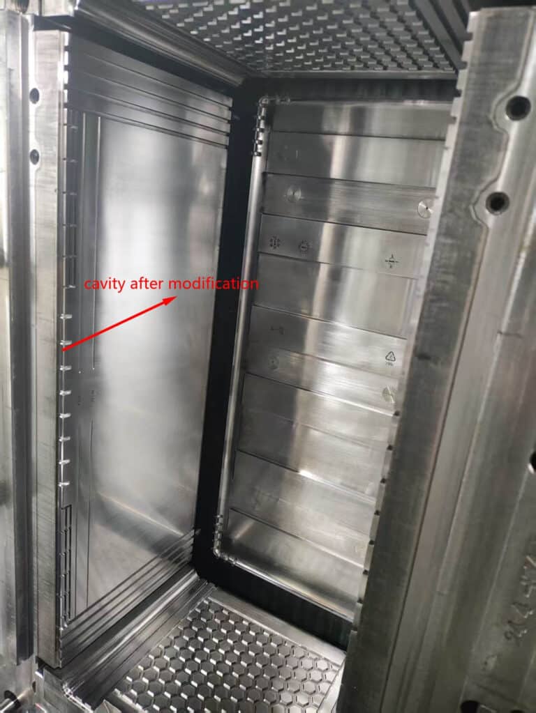 Before: side wall deformation measurement