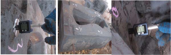 Steel hardness inspection