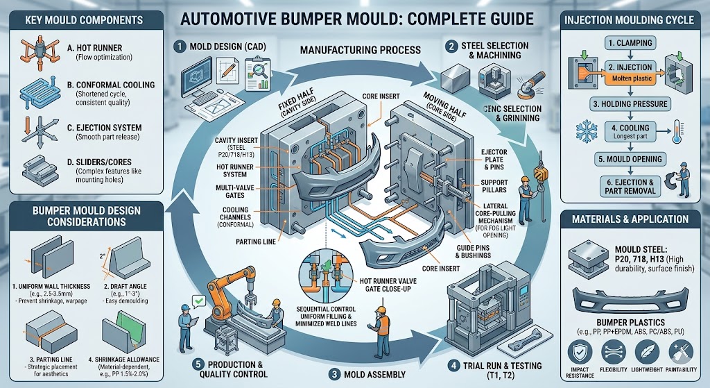 Automotive Bumper Mould