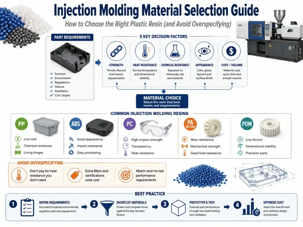 plastic material selection