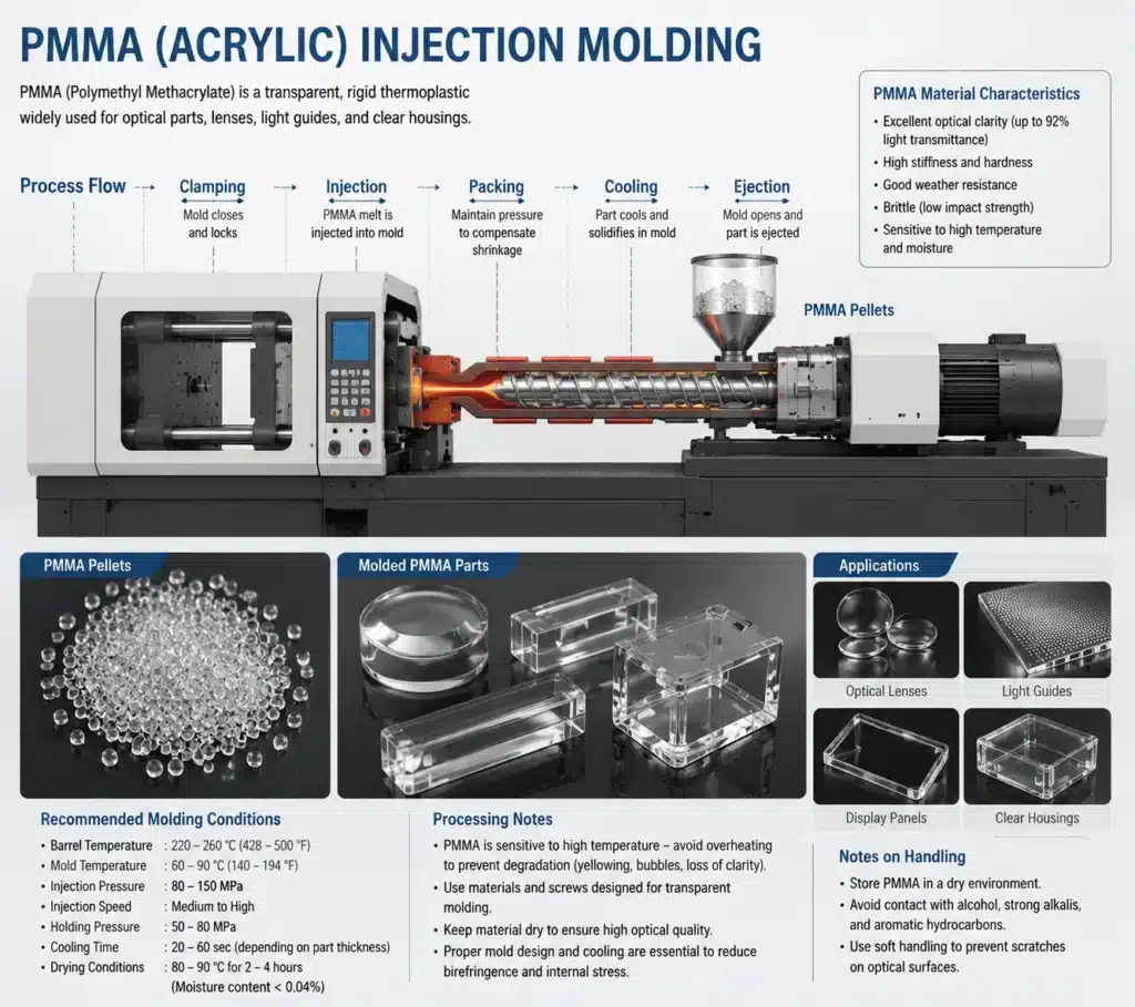 acrylic injection molding