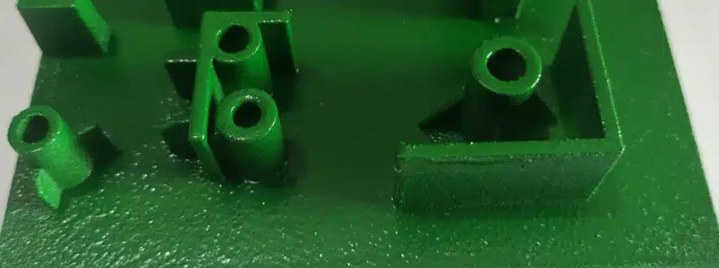 Injection molding rib design diagram
